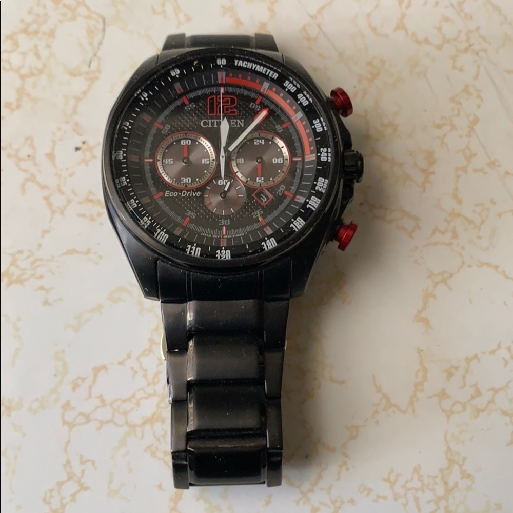 Citizen Eco-Drive Stainless Chronograph Watch